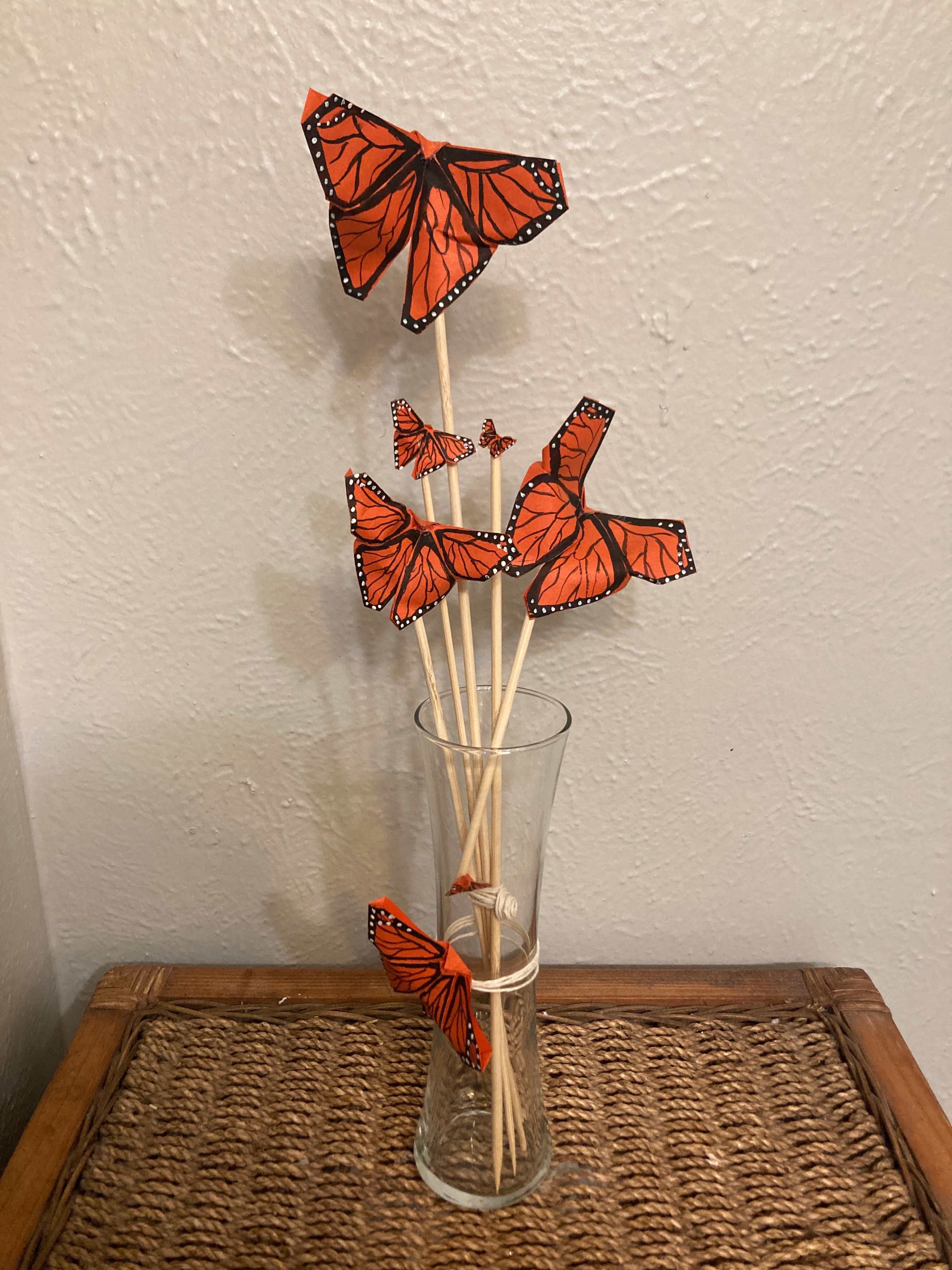 Origami Monarch Bouquet
